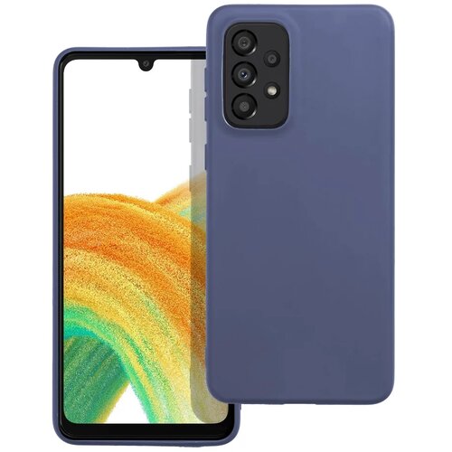  Gumijasti / gel etui Matte za Samsung Galaxy A33 5G - modri Slike