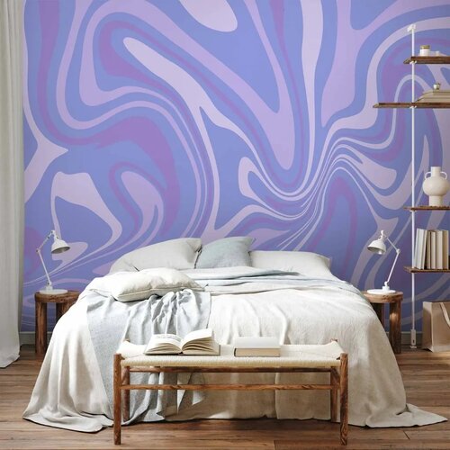  Foto tapeta - Purple Composition - Abstract Background in Violet-Purple-Lavender Hues 250x175 Slike