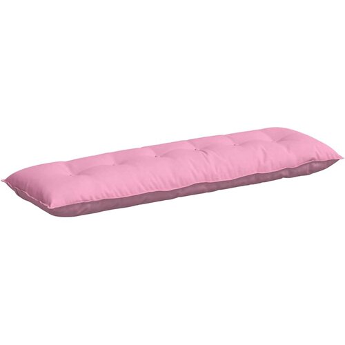 VidaXL Poglavni vzglavnik Roza 160 x 19 x 50 cm blago, (5000278371) Slike
