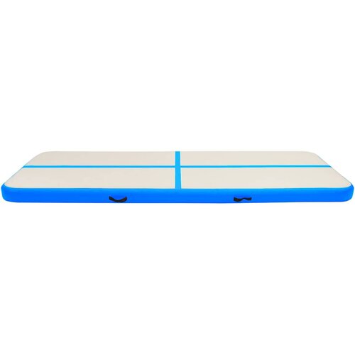  Strunjača na napuhavanje s crpkom 400 x 100 x 15 cm PVC plava Slike
