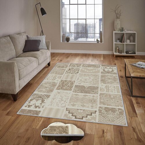 Conceptum Hypnose Tepih Eexfab1121, Pravougaoni, 100 x 200 cm, Krem Cene