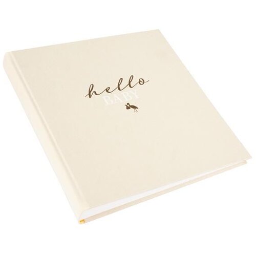  GOLDBUCH foto album Hello Baby bež 30x31 60 bij str Slike