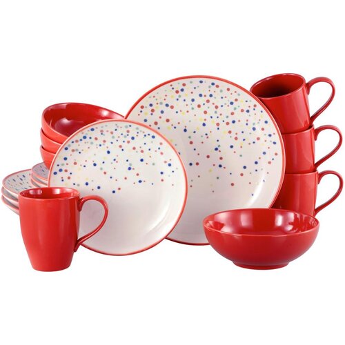 Creatable Kombinirani Servis Joy Red, 16-Delni Cene