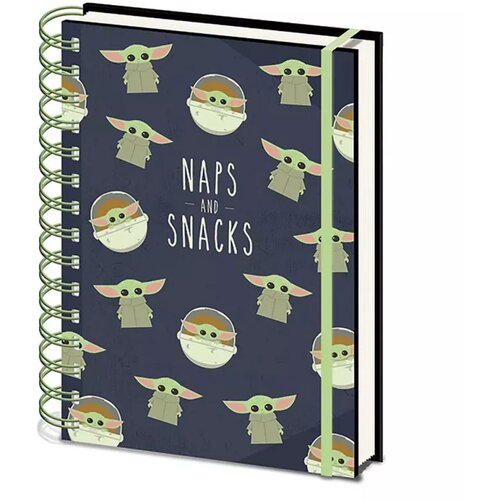 Pyramid International PYRAMID STAR WARS: THE MANDALORIAN (NAPS AND SNACKS) A5 BELEŽNICA Cene