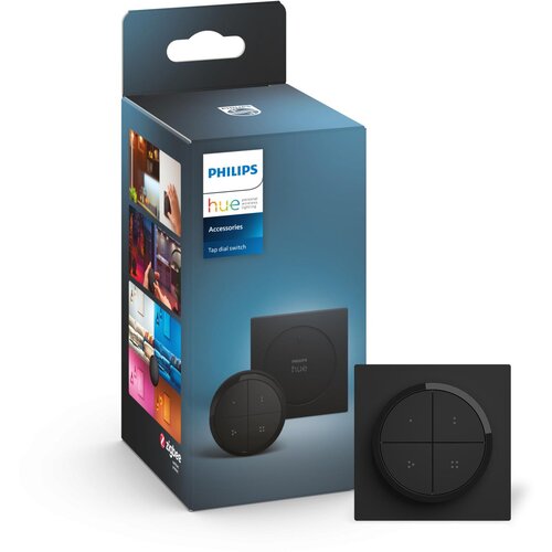 Philips Tap Dial Switch EU schwarz Slike