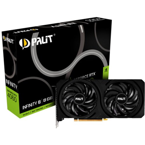 Palit VGA 4060 Infinity 2 8GBGDDR6, 128bit, 3x DP, HDMI,Dual fan Cijene
