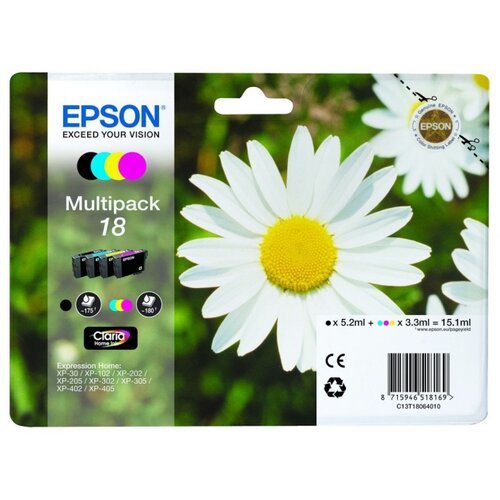  Kartuša Epson T18 (komplet) T1806 - original Cene