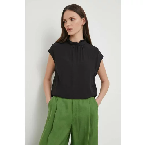 United Colors Of Benetton Majica ženska, črna barva