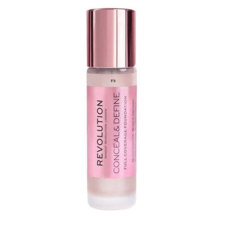 Revolution tekoča podlaga - Conceal &amp;amp; Define Full Coverage Foundation - F3 Slike