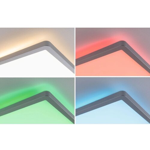 PAULMANN 71020 - led rgbw panel atria 20W, prigu&amp;scaron;iva, 230V + daljinski upravljač Slike