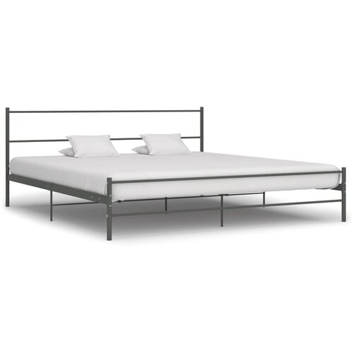  Okvir za krevet sivi metalni 200 x 200 cm Cene