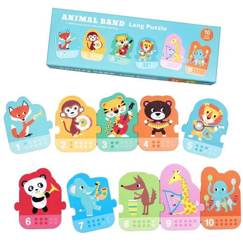 Rex London Puzzle (broj komada 10 kom) Animal Band –