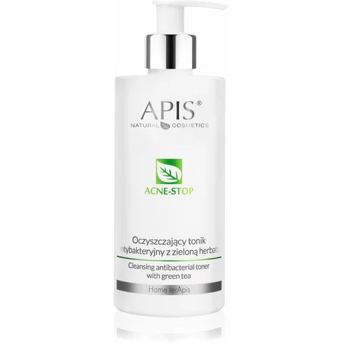 Apis Natural Cosmetics Acne-Stop Home TerApis umirujući tonik za čišćenje za masno i problematično lice 300 ml