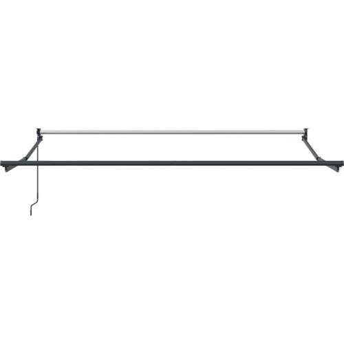 vidaXL Ručna uvlačiva tenda Zelena i bijela 300x250 cm, Tenda zamjenska tkanina za okvir 3x2.5 m Zelena i bijela Cijene