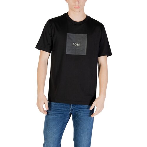 Boss Tee Logo Rib 10270342 01 50538096 Crna Cijene