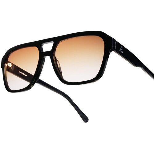Eyerim Studio Ari Black Brown Gradient ONE SIZE (57) Črna/Rjava Slike