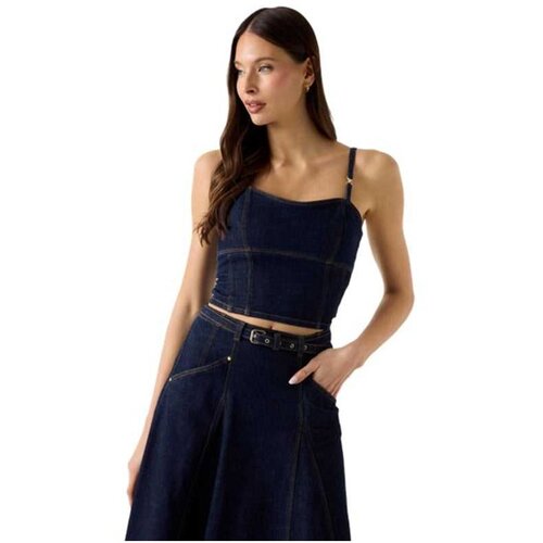 Guess denim ženski top Slike