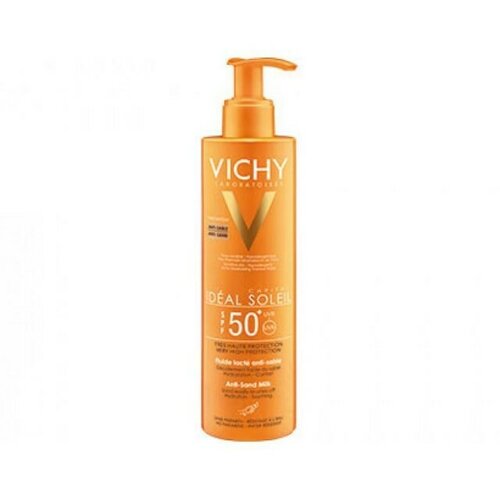 Vichy capital soleil ideal mleko protiv prilepljivanja peska na kožu spf 50+ 200 ml Slike