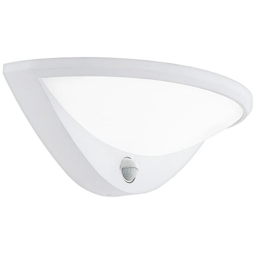 Eglo belcreda spoljna zidna lampa, led, 9,3w, 1050lm, 3000 k, liveni aluminijum/bela Cene