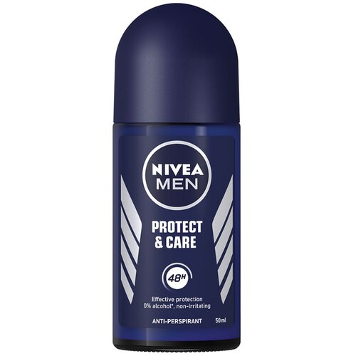 Nivea protect & care muški dezodorans roll on 50ml Slike