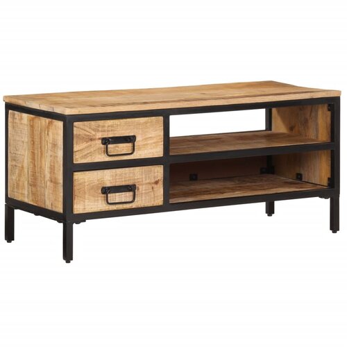 vidaXL TV omarica 90x35x40 cm trden mangov les Cene