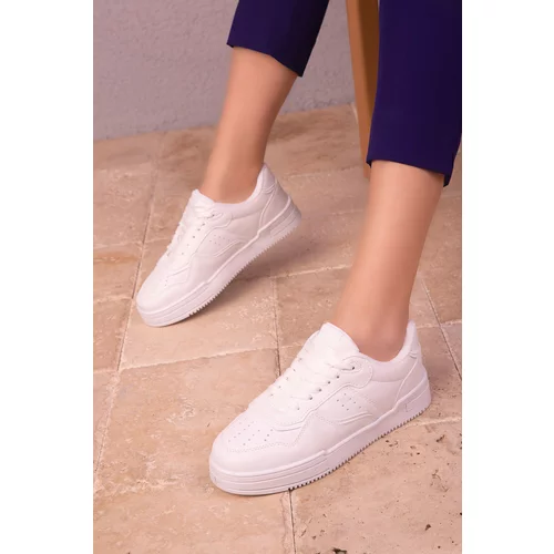 Soho Women's White Sneakers 17941