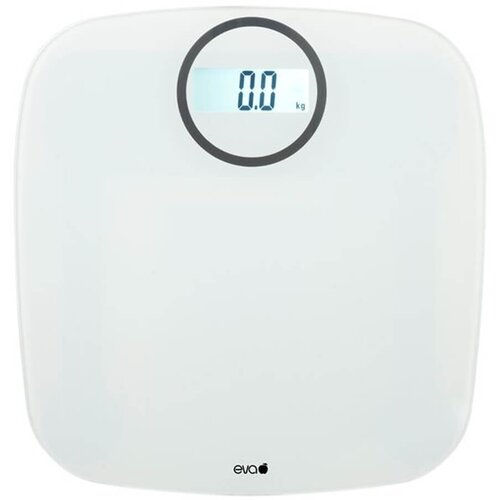 Eva Elektronska osebna tehtnica 100g-180kg / bela / pvc, steklo, (5000199747) Cene
