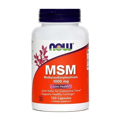 NOW MSM 1000 mg, kapsule