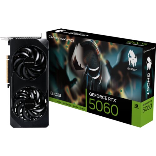 Gainward svga rtx 5060 ghost 8GB GDDR7 128bit, NE75060019P1-GB2063B Slike