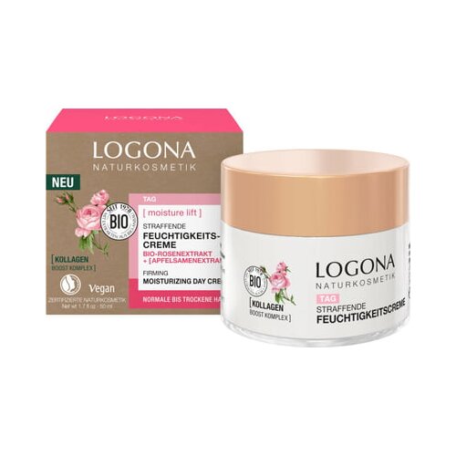 Logona [moisture lift] učvrstitvena vlažilna krema Cene