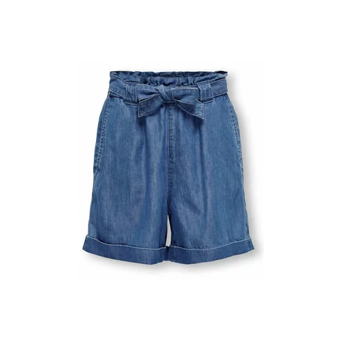 Kids Only Kratke hlače iz tkanine 15285101 Modra Regular Fit
