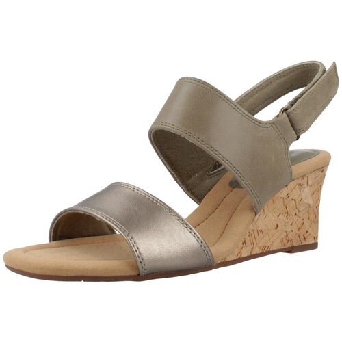 Clarks Sandali &amp;amp; Odprti čevlji KYARRA FAYE Zelena Slike