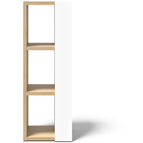 TemaHome Bijeli regal u dekoru hrasta 40x114 cm Ella - Slike