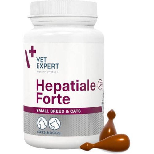 VetExpert Hepatiale forte small breeds &amp;amp; cats 40kom Slike