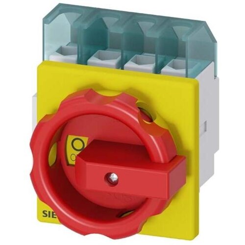 Siemens Dig.Industr. glavno/nujnostno zaustavitveno stikalo 4p. 32A 11,5kW/400V 3LD2203-1TL53, (20857863) Cene