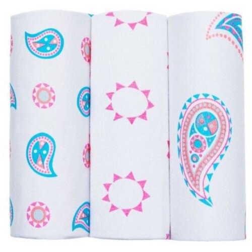 Olimp Sport Višenamenske Bambus pelene set od 3 komada roze ART003618 Cene