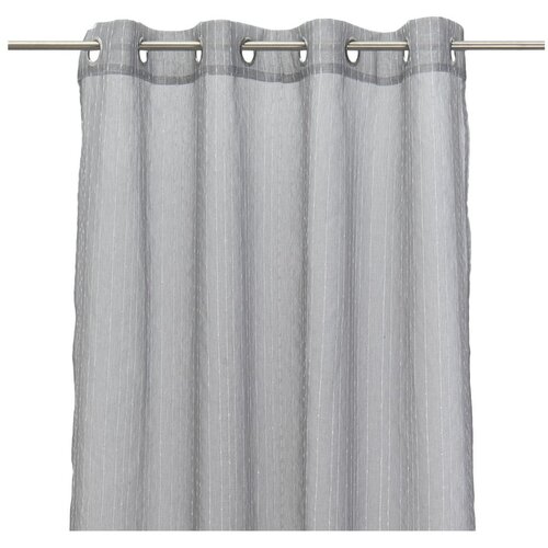 Casa Selección Siva prozirna zavjesa 140x260 cm Vertical Thread – Cijene