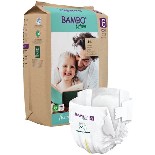 Bambo Nature plenice XL, 16+ kg, paper bag 1000021516 Slike