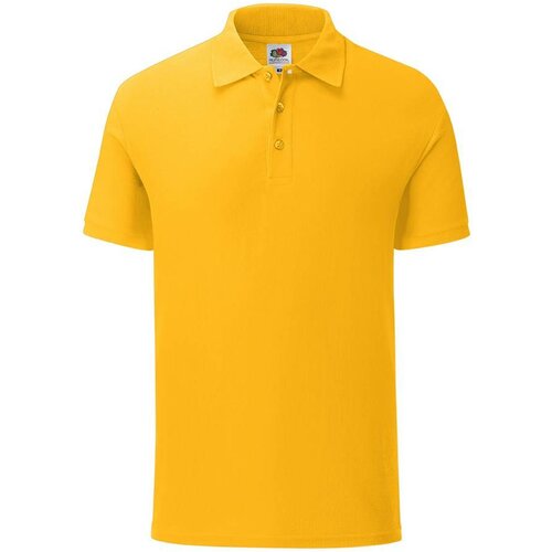 Fruit Of The Loom Iconic Polo Friut of the Loom Men's Yellow T-Shirt Cene