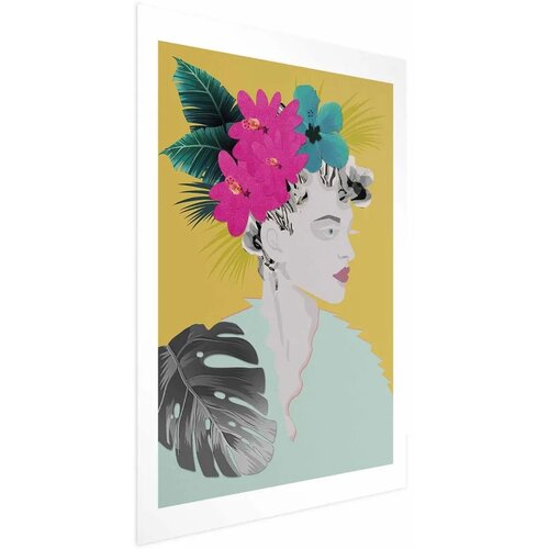  Plakat - Flowers in the Hair 40x60 Bez okvira s margom Cijene