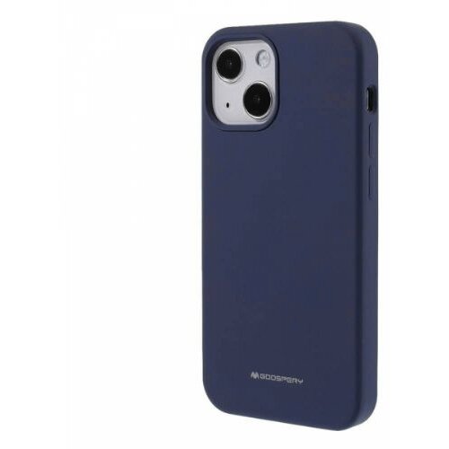 Goospery soft feeling silikonski ovitek za iphone 13 pro - temno moder Slike