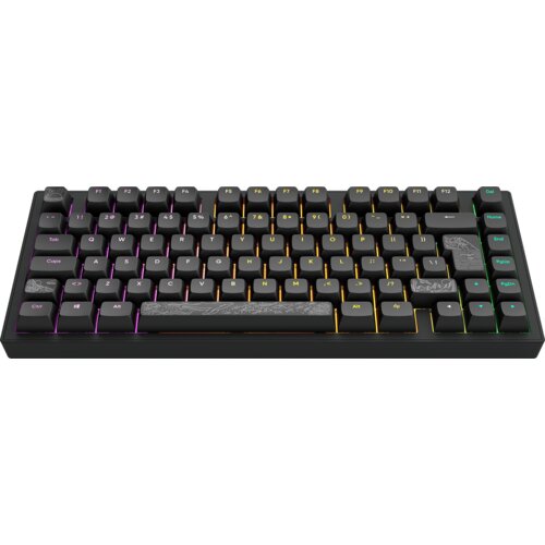 Dark Project ALU Terra Nostra, črna - Mehanska igralna tipkovnica (DE) [ISO], (21742101) Slike