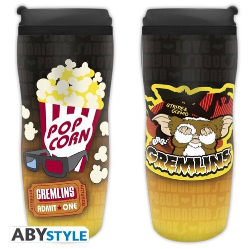 Abystyle Termos boca Travel Mug Gremlins, Gizmo Pop Corn - 355 ml Slike