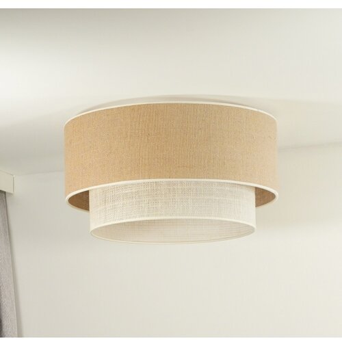  duolla - plafonsko svetlo yute boho 1xE27/15W/230V prečnik 45 cm smeđa/krem Slike