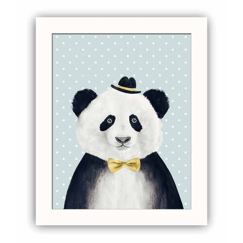 Alpha Wall dekorativna slika Panda, 28,5 x 23,5 cm Slike