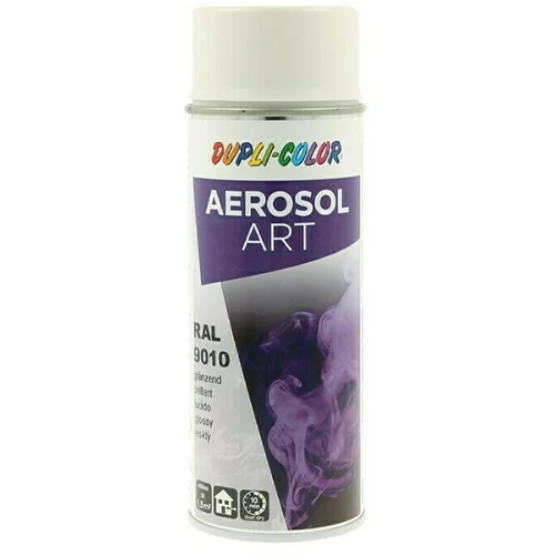 Dupli color Lak v spreju DUPLI COLOR Aerosol Art ( RAL 9010, barva: čisto bela, 400 ml)