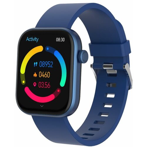 Denver SWC-185BU smartwatch /sport watch 4.7 cm (1.85) AMOLED Digital 390 x 450 pixels Touchscreen Blue Cijene