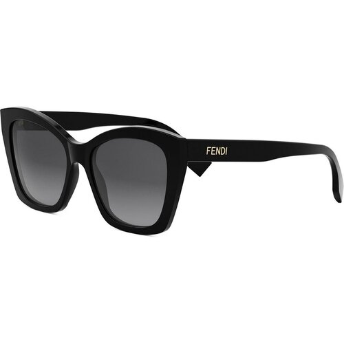 Fendi Lettering Black Square Sunglasses - ONE SIZE (55) Cijene