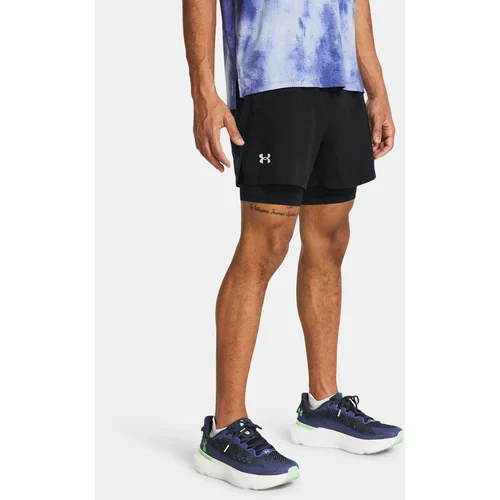 Under Armour Shorts UA LAUNCH 5'' 2-IN-1 SHORTS-BLK - Men