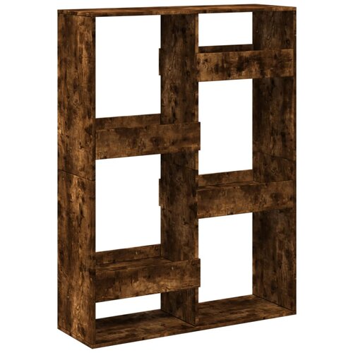 Maison Chic Knjižna omara - Knjižni regal dimljeni hrast 100x33x135 cm inženirski les, (21726213) Cene